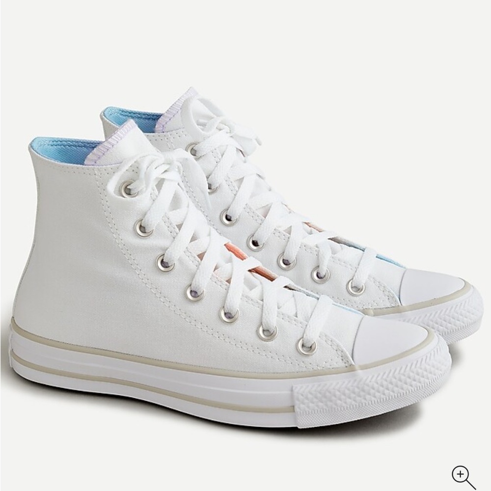 White High-Top Sneakers